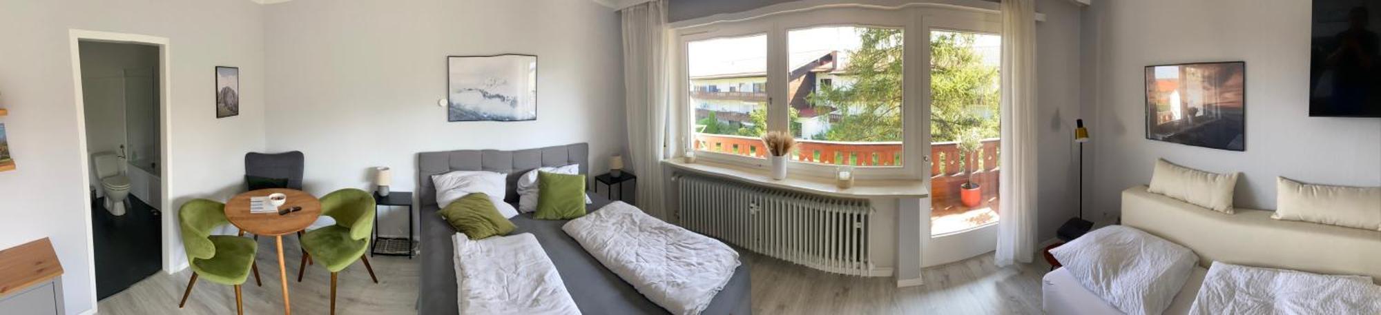 4-Bett-Appartement Am Golfplatz Grassau  Zewnętrze zdjęcie